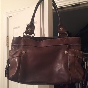 Brown Fossil purse